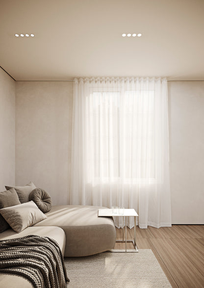 Self-Adhesive Modern Sheer Curtain